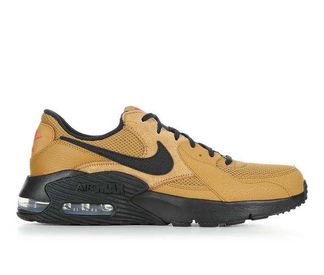 Men's Nike Air Max Excee Sneakers in Wheat/Black color