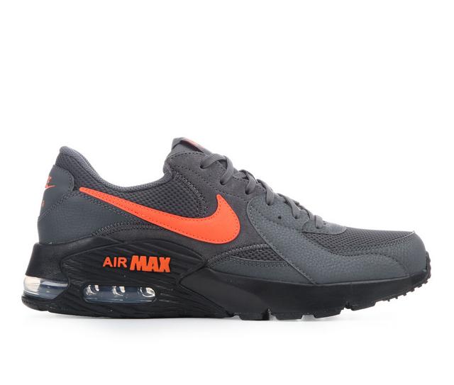 Men's Nike Air Max Excee Sneakers in Grey/Orange color
