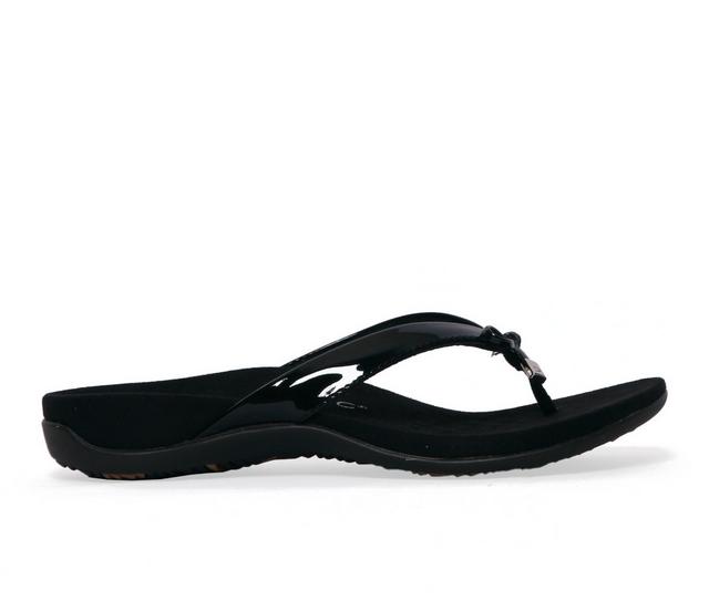 Women's Vionic Bella Flip-Flops in Black color