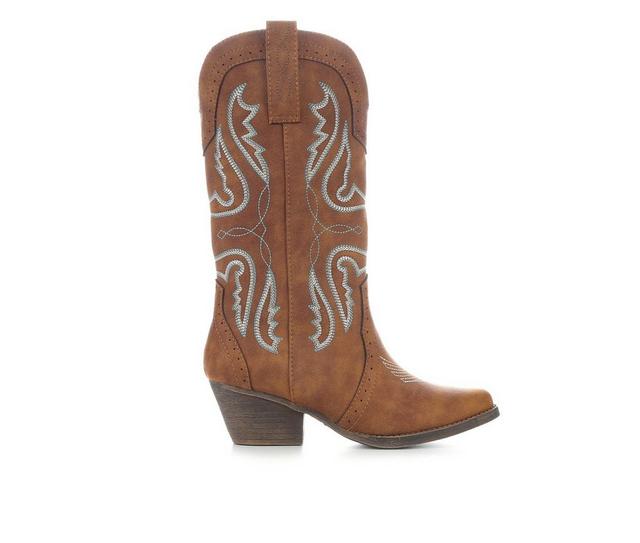 Women's Sugar Tammy Cowboy Boots in Tan color