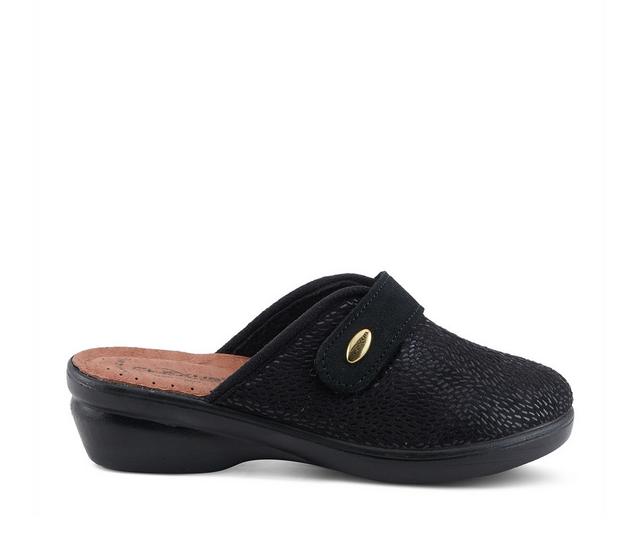 Women's Flexus Merula Mules in Black color