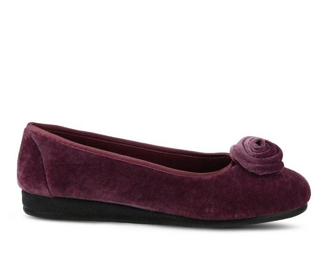 Flexus Roseloud Slippers in Purple color