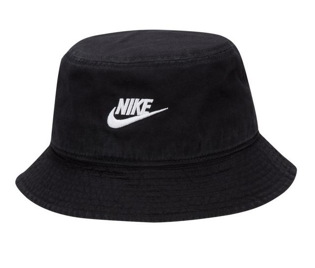 Nike Futura Bucket Hat in Black/White M color