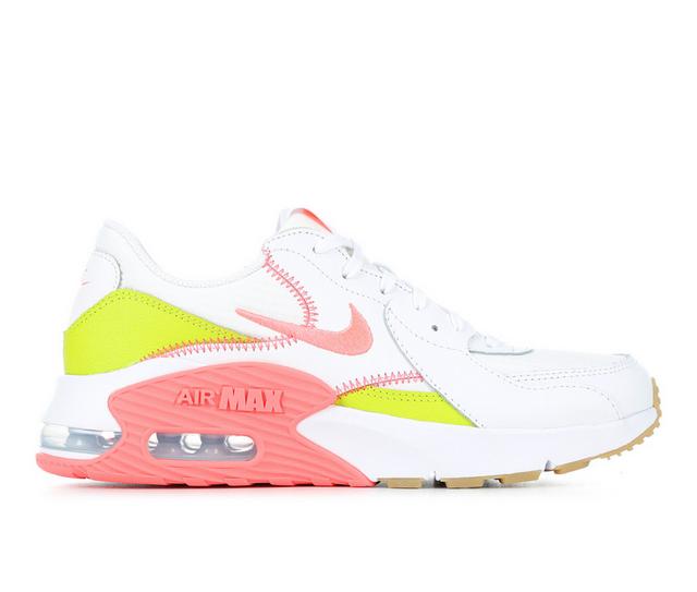 Women's Nike Air Max Excee Sneakers in Wht/Pk/Grn 100 color
