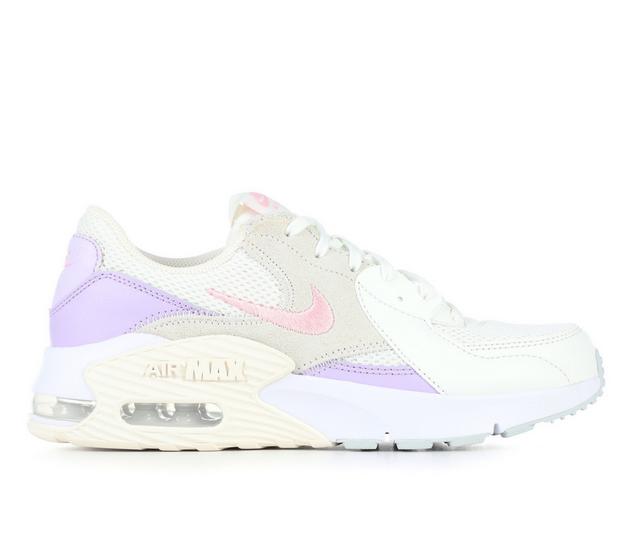 Women's Nike Air Max Excee Sneakers in Wht/Purple/Pink color