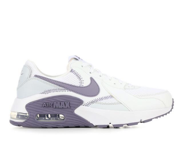 Women's Nike Air Max Excee Sneakers in White/Daybreak color