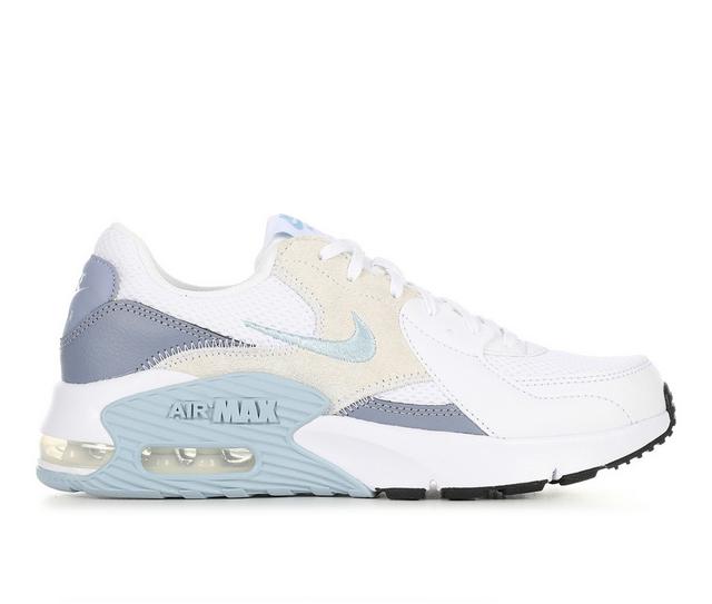 Women's Nike Air Max Excee Sneakers in Ltbl/Nvy/Wht color