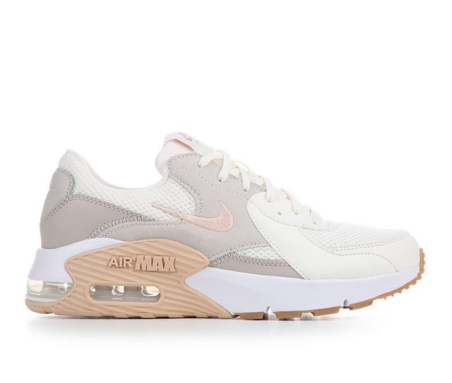 Women's Nike Air Max Excee Sneakers in Brn/Crm/Gum 154 color