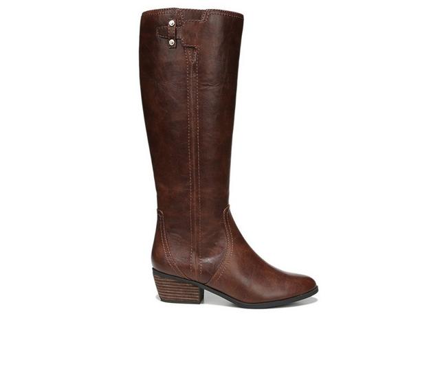 Women's Dr. Scholls Brilliance Knee High Boots in Whisky Wde Calf color