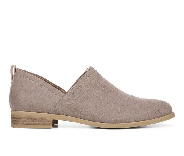 Women's Dr. Scholls Ruler Flats in Taupe Grey color