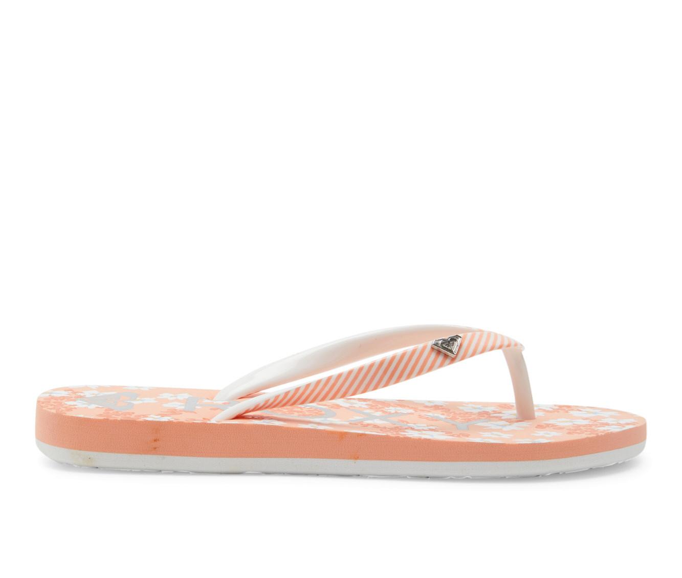 Girls' Roxy Little Kid & Big Kid RG Pebbles VII Flip-Flops