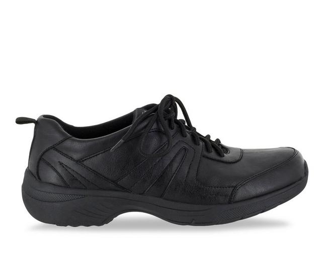 Women's Easy Works by Easy Street Paprika Slip-Resistant Shoes in Black color