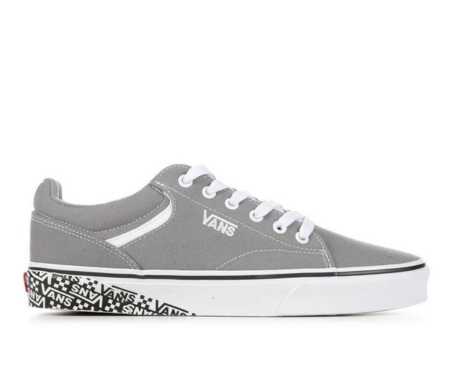 Men's Vans Seldan Skate Shoes in  SW Frost/White color