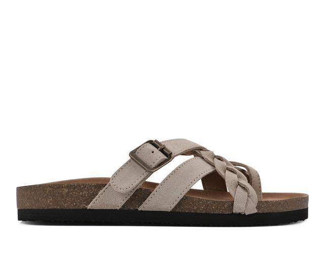 Women's White Mountain Harrington Footbed Sandals in Sandal Wood color