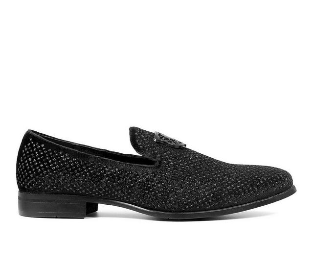 Men's Stacy Adams Swagger Loafers in Black color