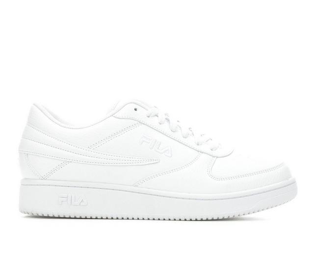 Men's Fila A-Low Sneakers in White/White color