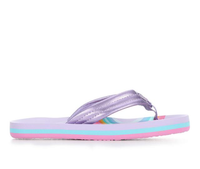 Girls' Reef Little Kid & Big Kid Ahi Flip-Flops in Candyland color