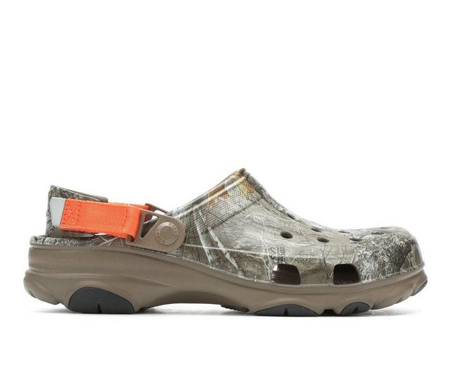 Adults' Crocs Classic All-Terrain Clogs in RealTree Walnut color