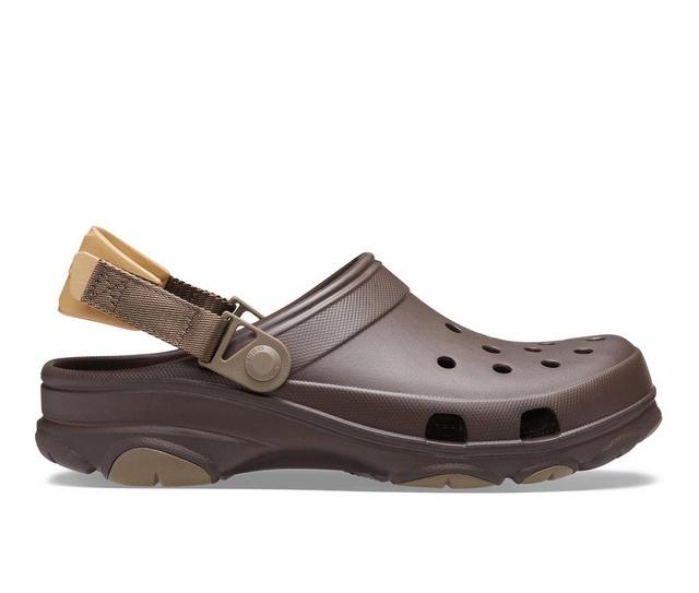 Adults' Crocs Classic All-Terrain Clogs in Espresso color