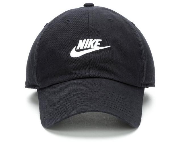 Nike US Futura Washed Baseball Cap in Black/White color
