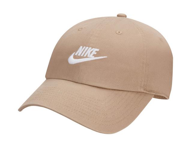 Nike US Futura Washed Baseball Cap in KhakWhite M/L color