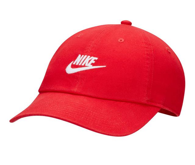 Nike US Futura Washed Baseball Cap in Univ Red M/L color