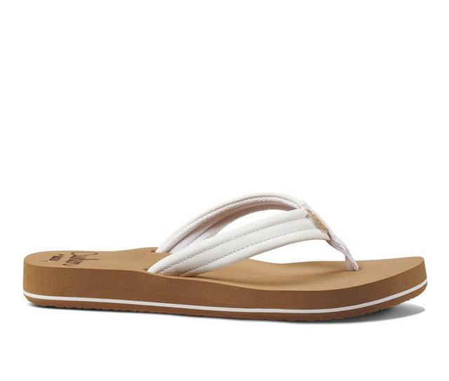 Women's Reef Cushion Breeze Flip-Flops in Cloud color