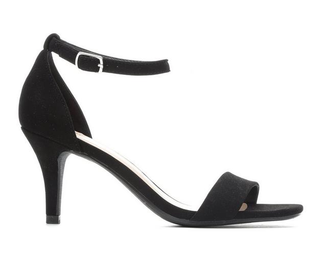 Women's Solanz Hallie Dress Sandals in Black color