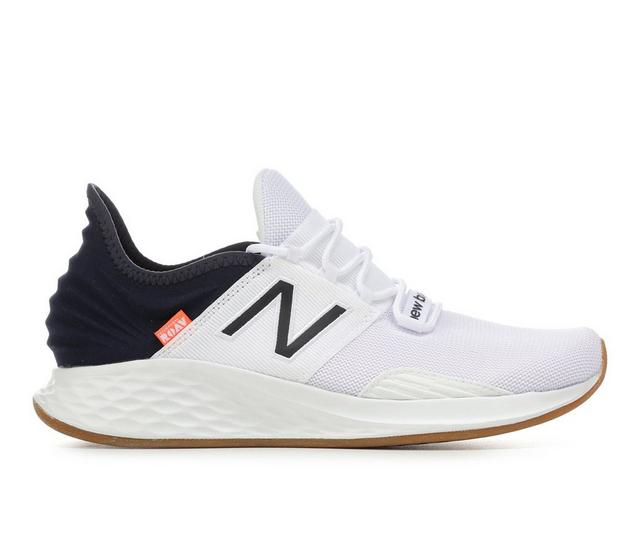 Men's New Balance Roav Sneakers in White/Navy/Gum color