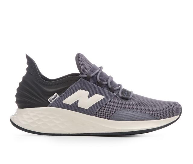 Men's New Balance Roav Sneakers in Gry/Blk/Linen color