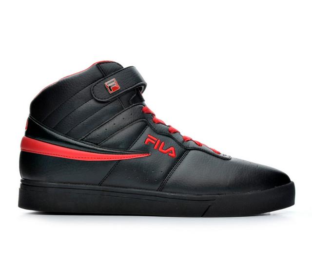 Men's Fila Vulc 13 SC Sneakers in Black/Red color