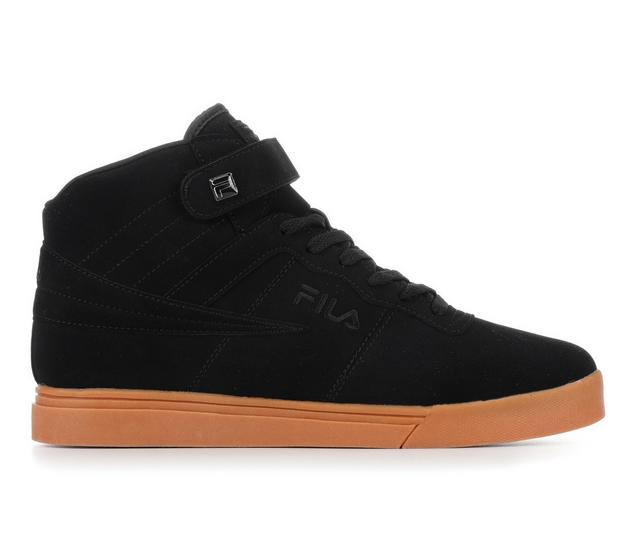 Men's Fila Vulc 13 SC Sneakers in Black/Black/Gum color