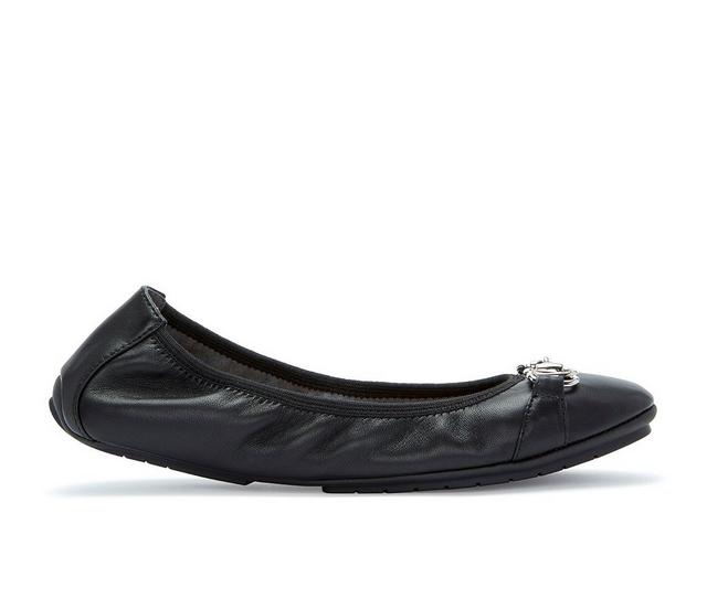 Women's Me Too Olympia Flats in Black color