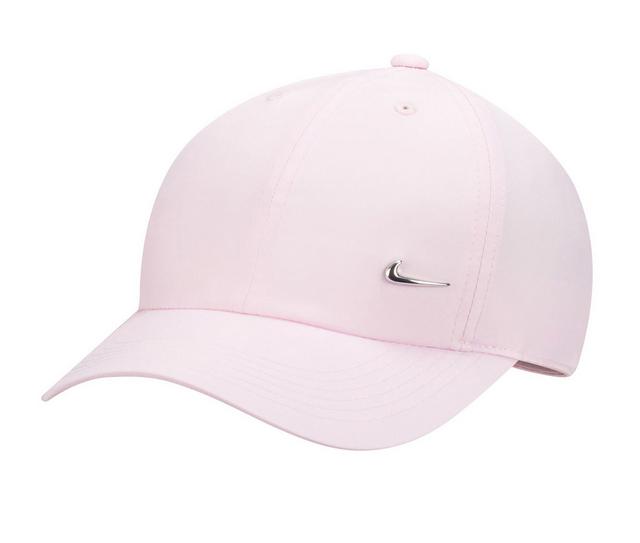 Nike Youth Metal Swoosh Cap in Pink Foam color