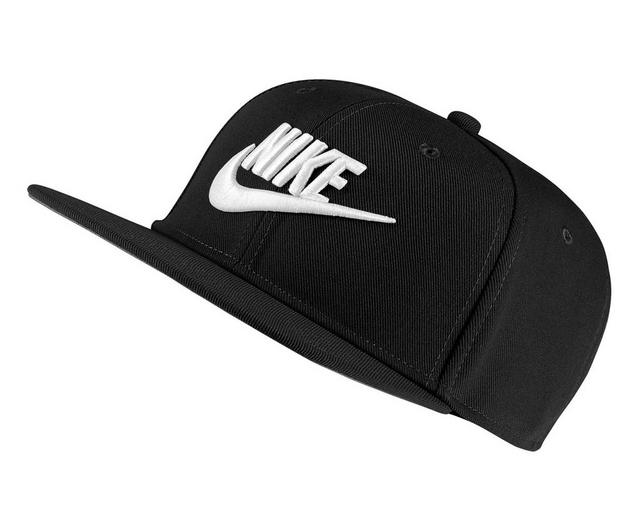 Nike Youth Futura Pro Sustainable Cap in Black/White color