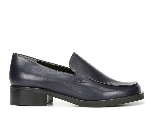 Women's Franco Sarto Bocca Loafers in Dk Blue color