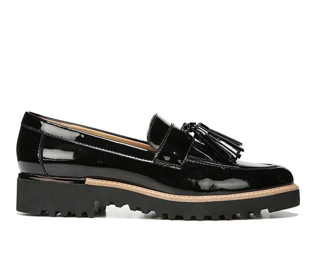 Women's Franco Sarto Carolynn Platform Loafers in Black color