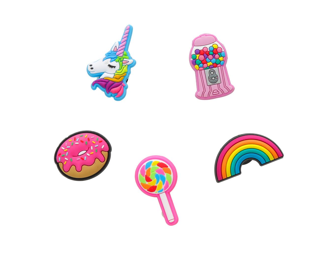  Crocs Jibbitz 5-Pack Unicorn Shoe Charms