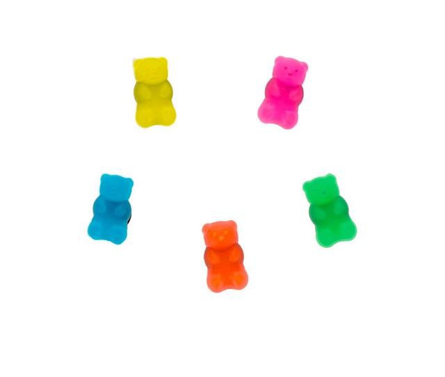 Crocs Jibbitz 5 Pack Shoe Charms in Candy Bear 5 Pk color
