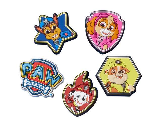 Crocs Jibbitz 5 Pack Shoe Charms in Paw Patrol color