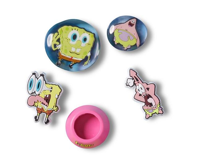 Crocs Jibbitz 5 Pack Shoe Charms in SPONGEBOB BUBBL color