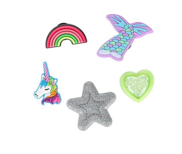 Crocs Jibbitz 5 Pack Shoe Charms in Fantasy color