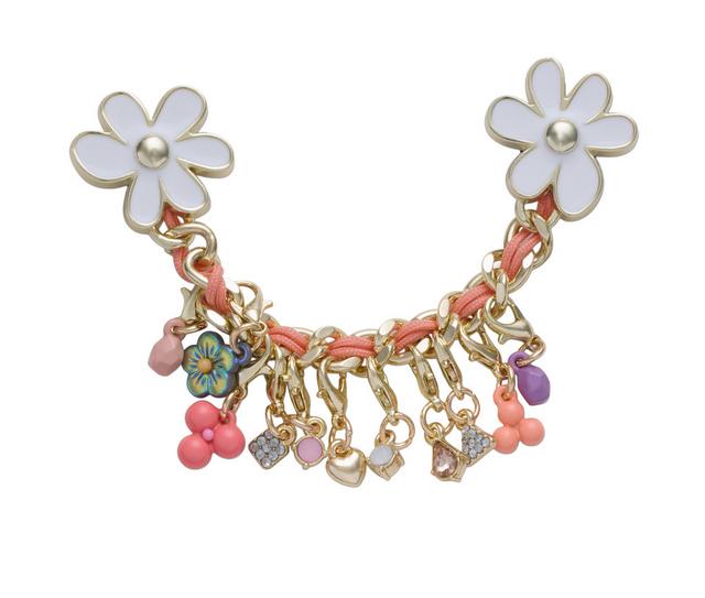 Crocs Jibbitz 5 Pack Shoe Charms in Ribbon Chain color