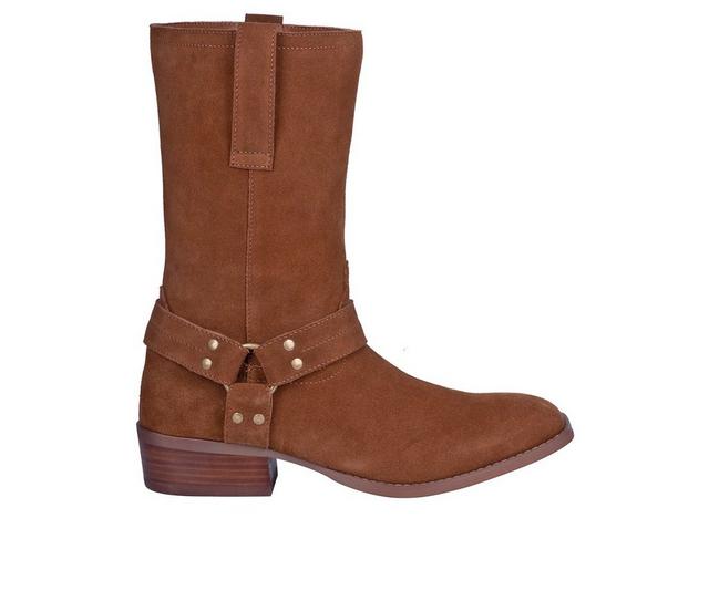 Men's Dingo Boot Buster Cowboy Boots in Rust color