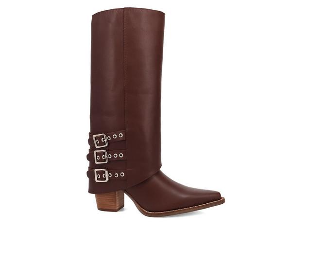 Women's Dingo Boot Urban Cowgirl Western Boots in Brown color
