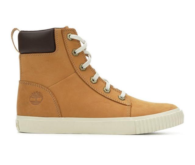 Women's Timberland Skyla Sneaker Boots in Wheat color