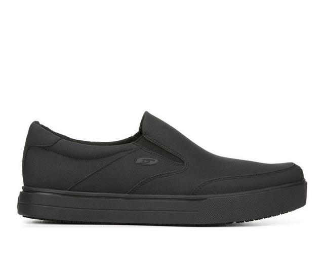 Men's Dr. Scholls Valiant Slip-Resistant Shoes in Black color