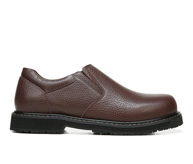 Men's Dr. Scholls Winder II Safety Shoes in Brown color