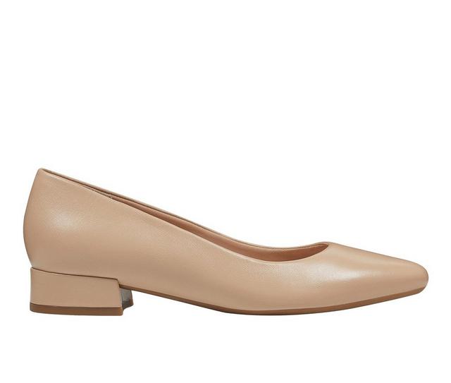 Women's Easy Spirit Caldise Pumps in Latte color