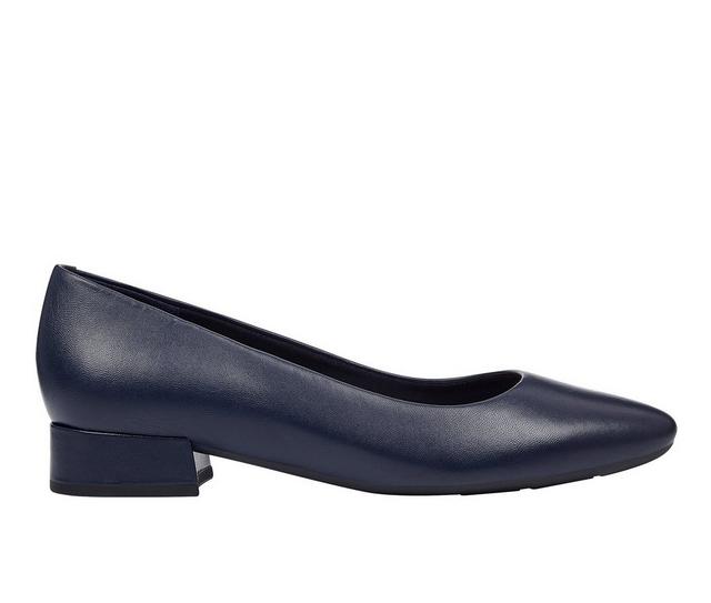 Women's Easy Spirit Caldise Pumps in Navy color